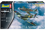 Revell 1:72 Combat Set Bf109G-10 & Spitfire Mk.V
