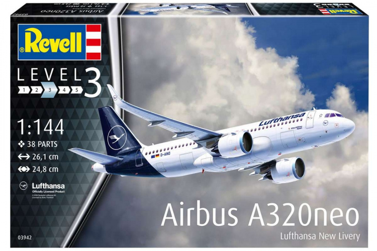 Revell Airbus A320 neo Lufthansa\'New Li