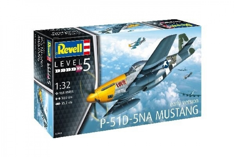 Revell P-51D-5NA Mustang (early version