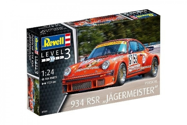 Revell Porsche 934 RSR \'Jägermeister