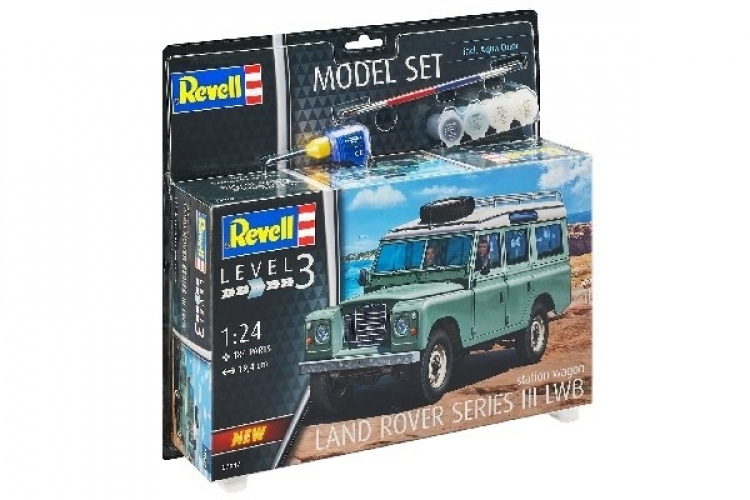 Revell 1:24 Model Set Land Rover Series III