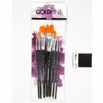 Colortime Gold Line Penslar platta