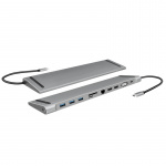 LogiLink USB-C-Docka 11-in-1 HDMI/VGA/R