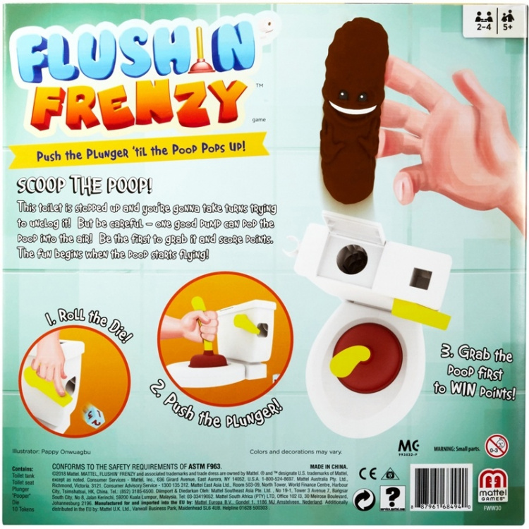 Mattel Games Flushin Frenzy