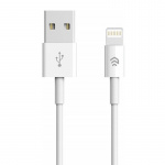 Devia Smart, Lightning cable (2.1A), 1m, White Devia Smart, Lightning cable (2.1A), 1m, White