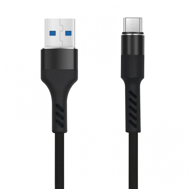 MXUC-01 microUSB Cable (2A) Fast Charge, Black MXUC-01 microUSB Cable (2A) Fast Charge, Black