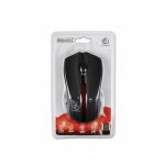 Rebeltec Galaxy Wireless Optical Mouse 1000 DPI, Red/Black