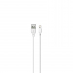 Xo NB103 USB - Lightning Cable (2.1A) 1m, White