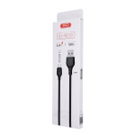 Xo NB103 USB - microUSB cable (2,1A) 1m, White Xo NB103 USB - microUSB cable (2,1A) 1m, White