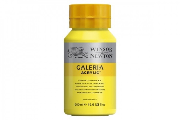 Galeria Acrylic 500Ml Cad Yell Pale Hue 114 Galeria Acrylic 500Ml Cad Yell Pale Hue 114