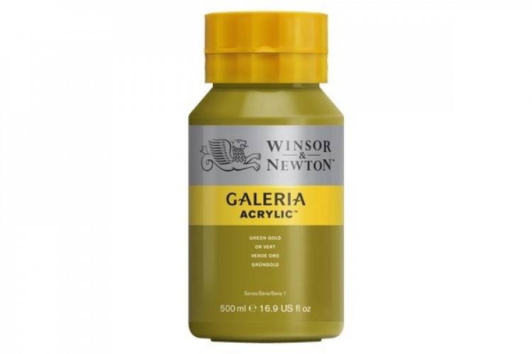 Galeria Acrylic 500Ml Green Gold 294