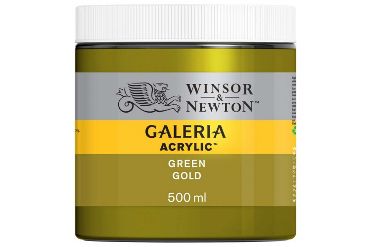 Galeria Acrylic 500Ml Green Gold 294