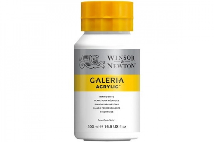 Galeria Acrylic 500Ml Mixing White 415