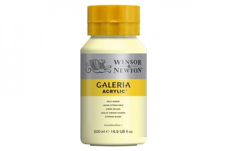Galeria Acrylic 500Ml Pale Lemon 434