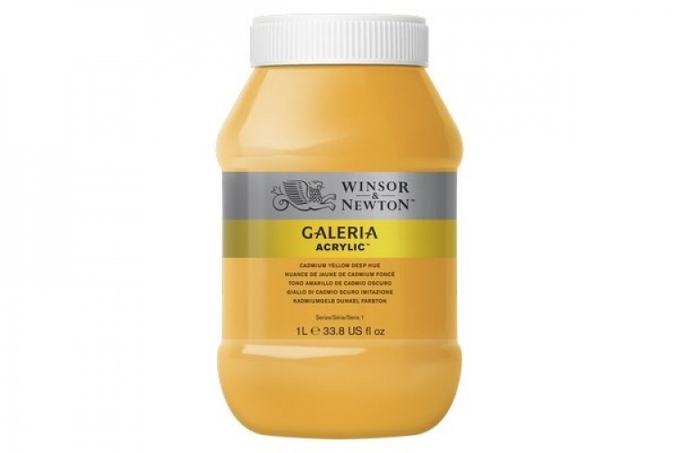 Galeria Acrylic 1L Cad Yellow Deep Hue 115