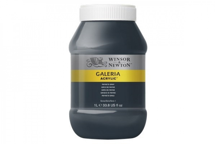 Galeria Acrylic 1L Paynes Grey 465
