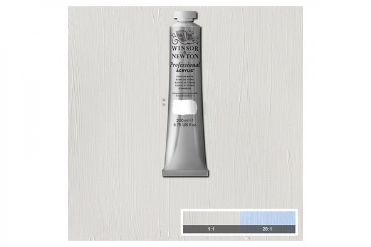 Prof Acrylic 200ML TITANIUM WHITE 644