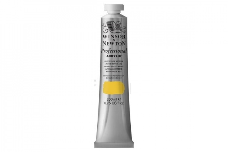 Prof Acrylic 200ML AZO YELLOW MEDIUM 019