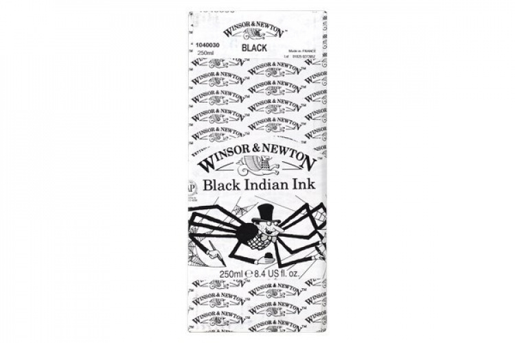 Drawing Ink 030 Black Indian ink, 250 ml