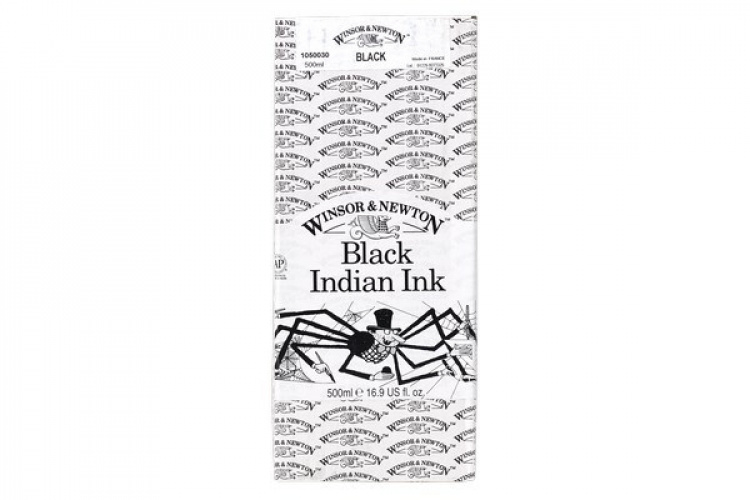 Drawing Ink 030 Black Indian ink, 500 ml