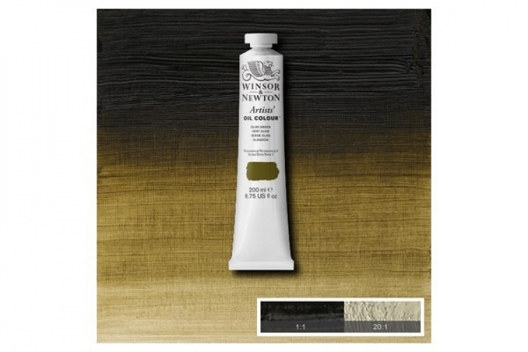 Artists Oil Col 200ML OLIVE GREEN 447