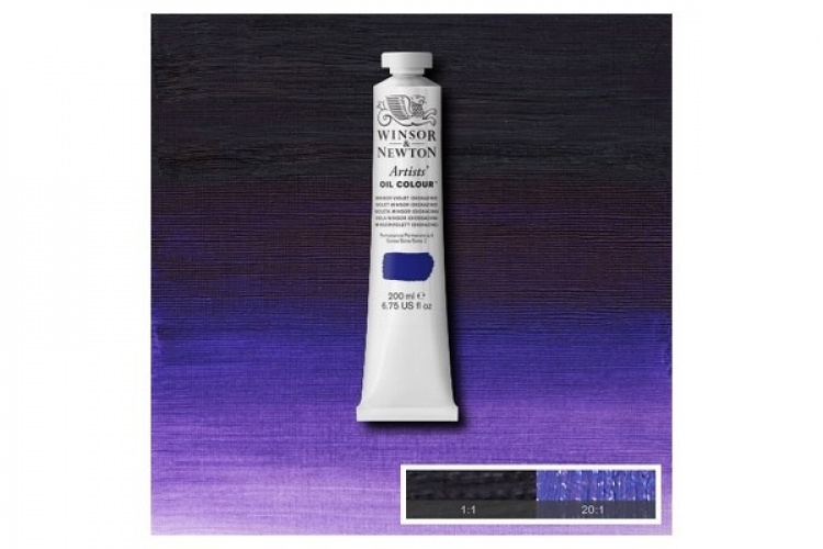 Artists Oil Col 200ML WINSOR VIOLET (DIOXAZIN) 733