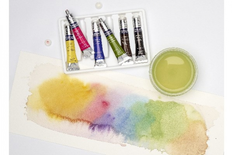 Cotman Water Color Tubset 6x8 ml