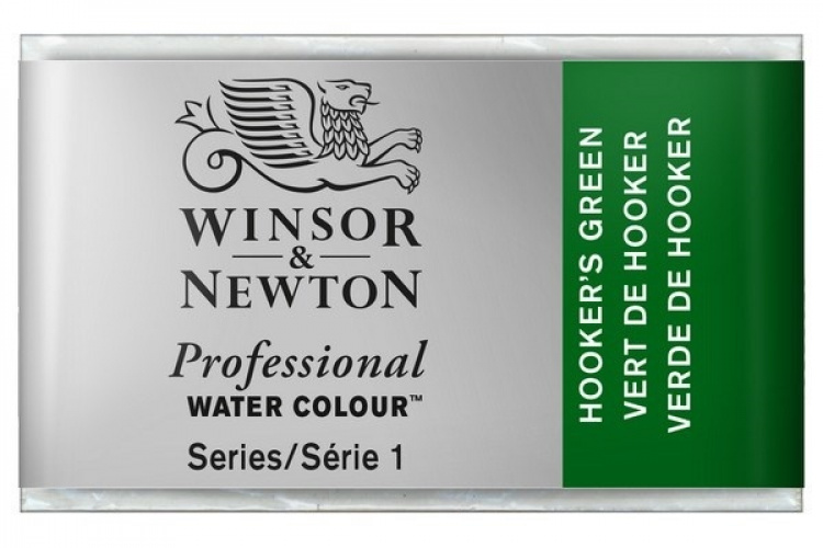Prof Water Colour Pan/W Hookers Green 311