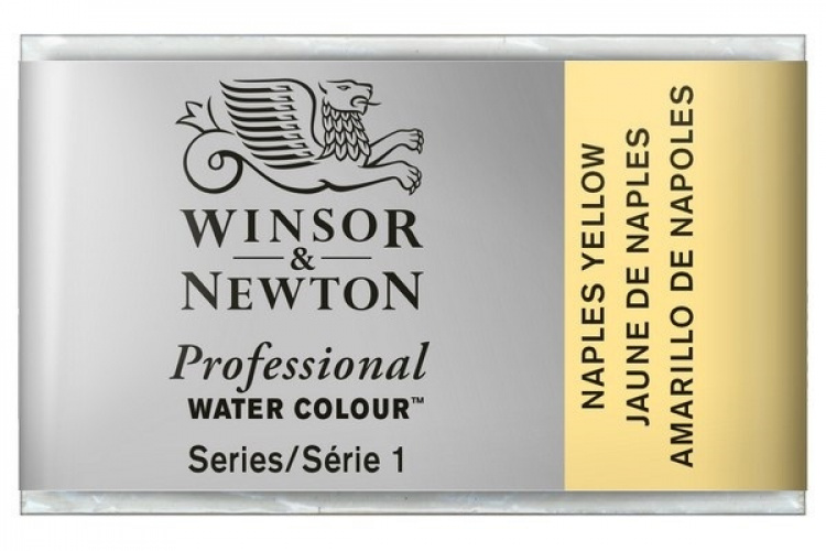 Prof Water Colour Pan/W Naples Yellow 422