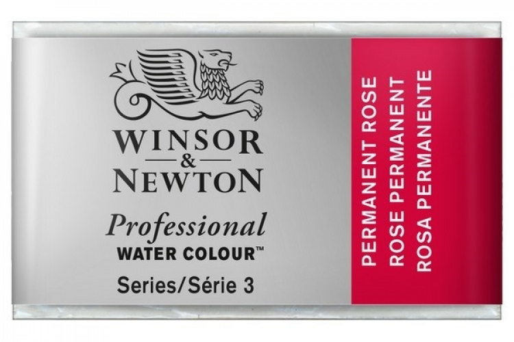 Prof Water Colour Pan/W Perm Rose 502