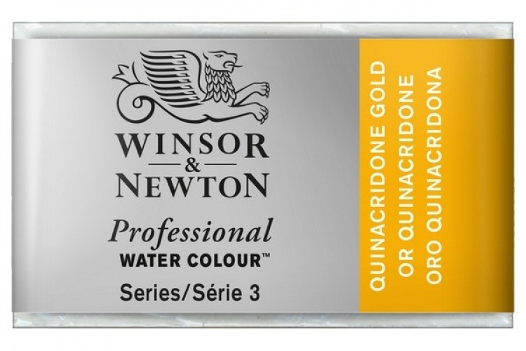 Prof Water Colour Pan/W Quinac Gold 547