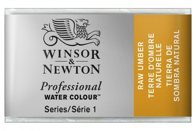 Prof Water Colour Pan/W Raw Umber 554