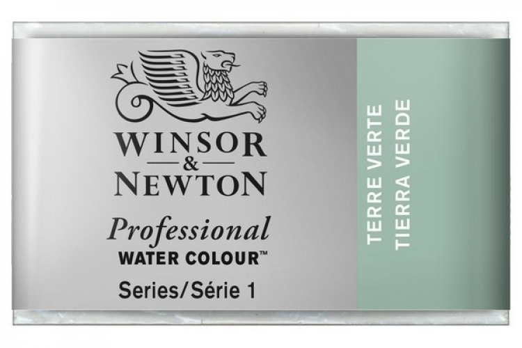Prof Water Colour Pan/W Terre Verte 637