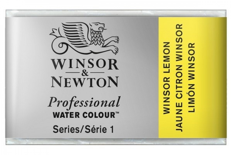 Prof Water Colour Pan/W Winsor Lemon 722