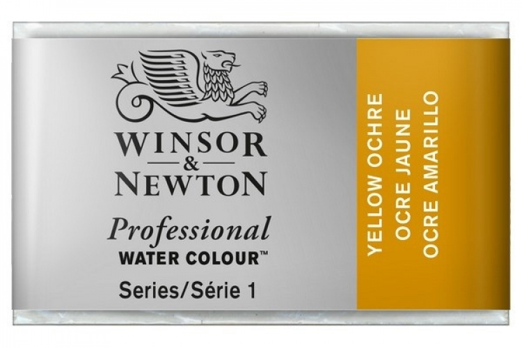 Prof Water Colour Pan/W Yellow Ochre 744