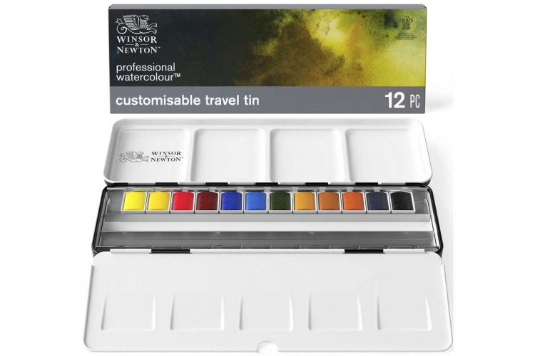 Professional Watercolour 12x½ pans Professional Watercolour 12x½ pans