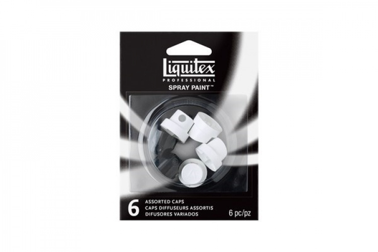 Liquitex Munstycken 6 ass. (2xstan, 2xpink Fat, 2xsuper skinny)