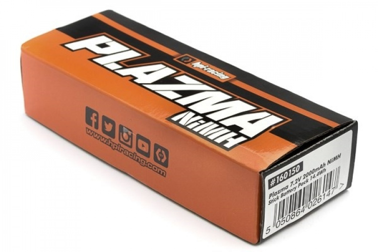 Plazma 7.2V 2000mAh NiMH Stick Battery Pack Plazma 7.2V 2000mAh NiMH Stick Battery Pack