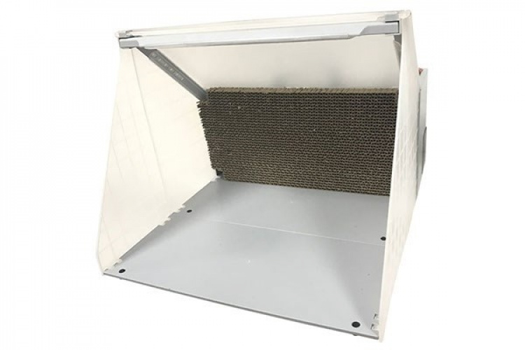 Bakre filter för sprutbox