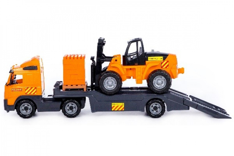 Volvo Lastbil med Gaffeltruck 750x230x345mm