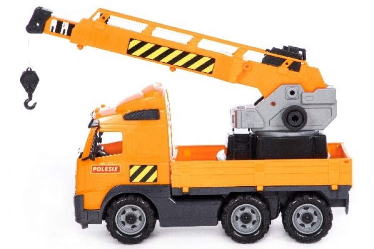 Volvo Lastbil med Kran på Flak 580x195x320mm