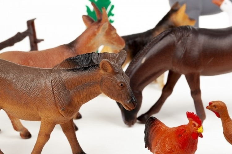 Animal Planet 30st bondgårdsdjur i 3,2L behållare