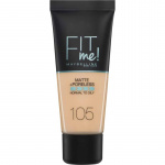 Maybelline Fit Me Matte + Poreless Foundation- 105 Natural Ivory