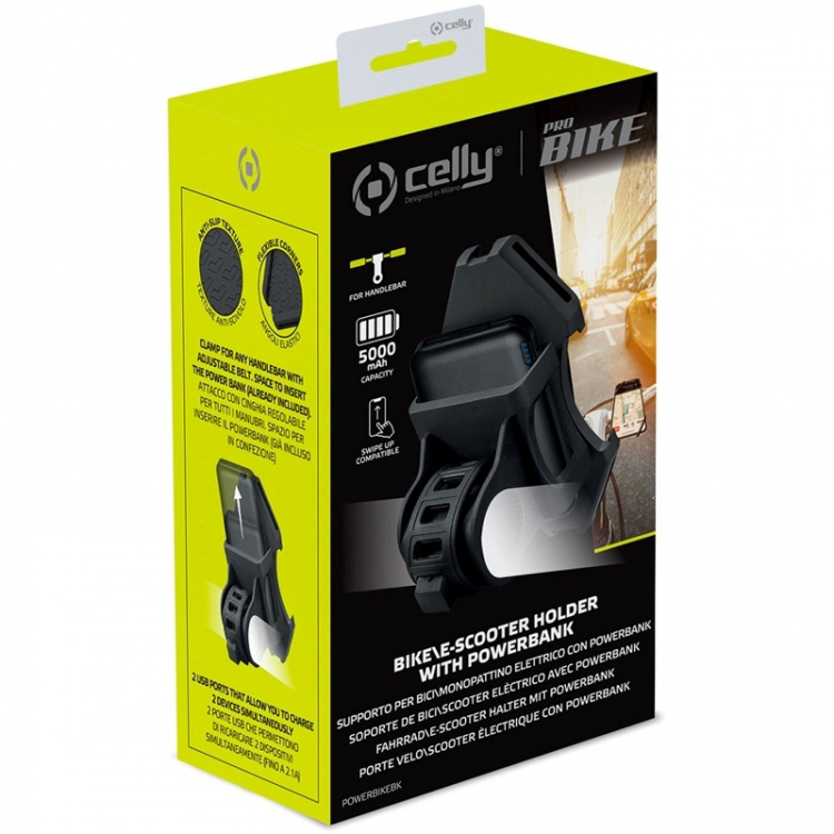 Celly Cykel-/e-scooterhållare med in Celly Cykel-/e-scooterhållare med in