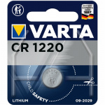 Varta CR1220 3V Lithium Knappcellsba Varta CR1220 3V Lithium Knappcellsba