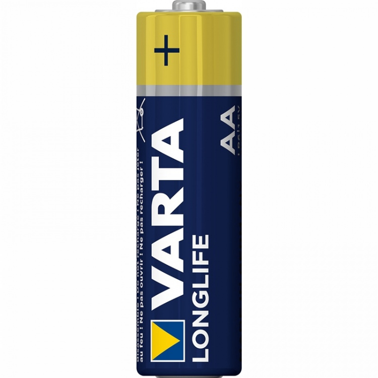 Varta Longlife AA / LR6 Batteri 4-pa Varta Longlife AA / LR6 Batteri 4-pa