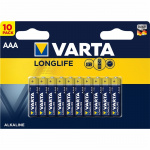 Varta Longlife AAA / LR03 Batteri 10 Varta Longlife AAA / LR03 Batteri 10
