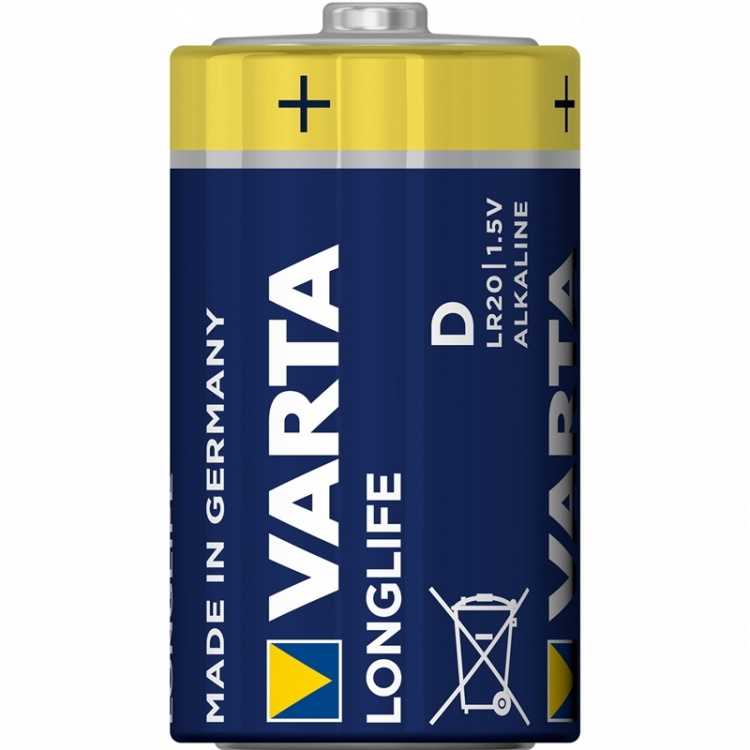 Varta Longlife D / LR20 Battery 2-pa