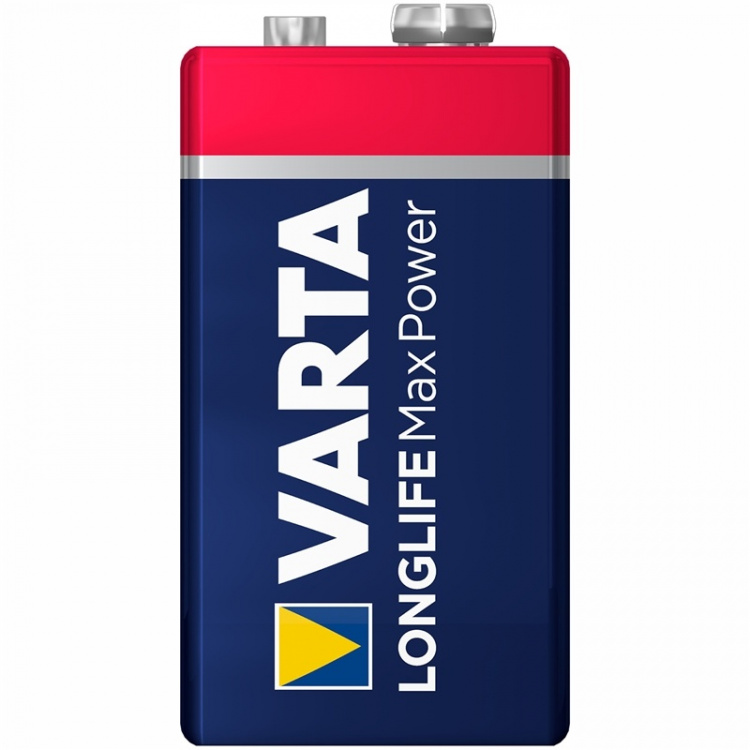 Varta Longlife Max Power 9V Batteri Varta Longlife Max Power 9V Batteri