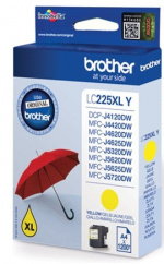 Brother LC-225XLY bläckpatroner 1 styck Original Gul Brother LC-225XLY bläckpatroner 1 styck Original Gul